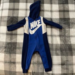 Nike zip up with hood